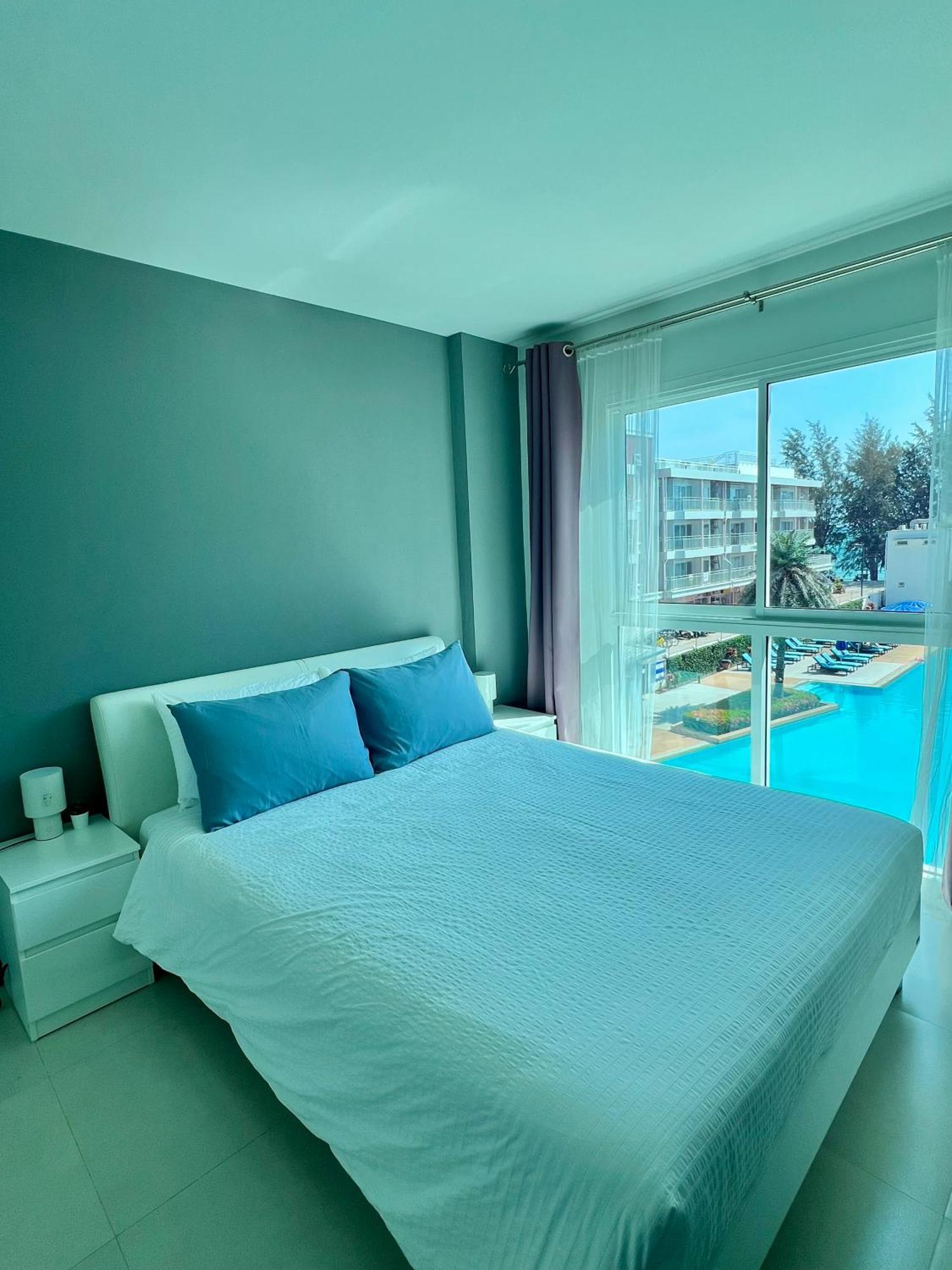 Grandblue Condominium 307 Pool-Seaview Maephim Rayong Mae Phim Exterior photo