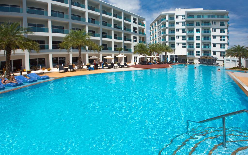 Grandblue Condominium 307 Pool-Seaview Maephim Rayong Mae Phim Exterior photo